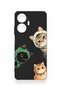 Realme C55 Compatible Cat Team Patterned Silicone Case - 2