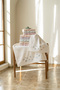 Merlin - 70% Bamboo / 30% Cotton Embroidered Hand Towels - Set of 6 50X90