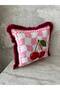 Cherry Dopa Series, Suede Fringed Cushion Cover 43X43 cm (1 Piece) - 3