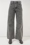 Women's Wide Leg High Waist Palazzo Jeans 1266 - Gray - 2