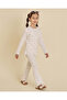 Girls White Printed T-Shirt - 5