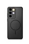 Realme C85 Pro 4G 2025 SilkTouch Premium Matte Silicone Protective with Thin Magsafe Case Cover - 5