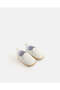 Baby White Textured Slip On Shoes - 2