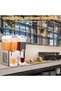 Juice Jug Beverage Dispenser with 2X18L Dual Tank Iced Tea Machine - Stainless Steel Design, 370W Power, Perfect for Restaurants, Hotels, Parties, and Events - 7
