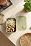 Stainless Steel Vacuum Storage Container, Oven and Cake Container 1.3Lt Food Container Lunch Box - 6