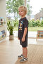 Shorts T-Shirt Two-Piece Set 100% Cotton Summer Oversize 100% Cotton Top - 2