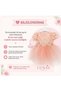 Elegant Daisy Embroidered Girl's Birthday Dress - 3