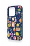 iPhone 14 Pro Compatible Summer Patterned Silicone Case - 4