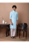 Mens Plain Cotton Kurta Set - 5