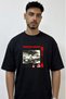 Toyota Ae86 Design Printed Oversize Black T-Shirt