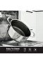 Try-Ply Stainless Steel 8PCS Cookware Set Pot and Pan with Glass Lid - Induction Compatible - 6