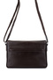 Unisex Genuine Leather Brown Messenger Bag - 4