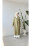 Double Collar Muslin Kimono - 3