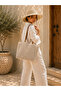 Straw Shoulder Bag & Straw Sun Hat Set |   Summer Beach Vacation Daily Combination Women's Bag