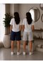 2-Piece Women's Pajama Shorts, Lace-Up, Comfortable Model, Light Fabric, Maximum Comfort - 4