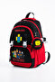 Roblox 4-Piece School Bag Set Orthopedic Backpack - Twill Fabric, Thermal Lunch Bag, Pencil Case and Wallet - 3
