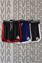 Viking Symbol Printed Unisex Retro Varsity Daily Training Sports Shorts 3-Pack