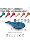 Handmade Ceramic Turquoise Spoon Rest, Floral Pattern Spoon Holder Ladle Holder Spatula Holder Decorative Kitchen Countertop Spoon Rest, Home Gift - 4