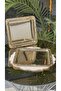 2 Pieces 24X24 cm Gold/Silver Stainless Steel Coffee Presentation Tray |   Decorative Square Serving Tray