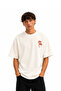 Surf Club Printed Oversize Short Sleeve T-Shirt - 3