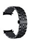 Stainless Steel Smartwatch Strap Band For Samsung Galaxy Watch 46mm/Huawei GT2/Gear S3 Frontier/Classic/Honor Magic 2/ 22mm Black - 3