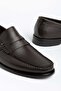 Genuine Leather Men's Classic Shoes Brown College Model Jurdan Sole - 2