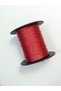 0.6 mm 100 Meters Polyester Cord Rose Red Color Polyester Rosary Cord - 3