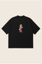 Bored Angel Printed Oversize Boxy Cut Unisex 100% Cotton Printed Tshirt