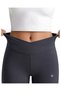 Girl's Pocket Double-Breasted Belt High Waist, Casual, Running, Walking, Yoga, Sports, Exercise, Fitness Leggings - 3