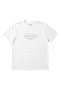 Men's Large Size White Crew Neck Short Sleeve Brooklyn T-Shirt 3Xl-4Xl-5Xl-6Xl - 4