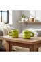 Green Ceramic Mug 3D Text 430 ml - 3