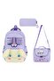 Water-resistant thermal nourished pencil case school set.