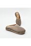 Women's Genuine Suede Perforated Slippers - 3