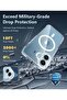 MagSafe Compatible Magnetic Case for iPhone 16 – Clear Case with Tempered Glass Screen & Camera Protectors - 4