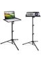 Projector Stand,Laptop Tripod Stand Adjustable Height 17.7 to 47.2 Inch , Portable Projector Stand Tripod for Outdoor Movies