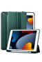 Smart Folio Case for iPad 8th/7th Gen & 10.2 (2020) with Pencil Holder, Auto Sleep/Wake - Pine Green