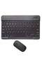 Arabic and English Bluetooth Keyboard and Mouse Combo Ultra Slim Portable Compact Wireless Mouse Keyboard Set for IOS Android Windows Tablet Phone iPhone iPad Pro Air Mini - 4
