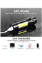 Rechargeable Mini Torch Portable Flashlight – Ultra-Bright Handheld Pocket Light with COB Side Lantern - 6