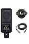 LGT240 Condenser Microphone – High-Performance Cardioid Mic for PC, Camera, Live Broadcast & Audio Recording