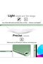 Smart Auto Wake/Sleep Cover with Built-in Pencil Holder Trifold Case for Apple iPad 10th Generation (Model A2696 A2757) - Matcha Green - 3