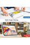 New iPad 10.9 Inch Case 2022 (10th Gen) with Pencil Holder – Trifold Stand Smart Case, Soft TPU Back, Auto Wake/Sleep (White) - 5