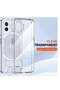 Nothing Phone 2 Clear Case, Hard PC Back + Soft TPU Bumper Crystal Clear Slim Fit Lightweight Transparent - 4
