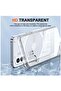 Nothing Phone 2 Clear Case, Hard PC Back + Soft TPU Bumper Crystal Clear Slim Fit Lightweight Transparent - 6