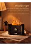 Humidifier Flame Aroma Diffuser Aromatherapy Light Mist Atomizer Auto Off Protection for Spa Home Yoga Office 180ml Black - 5