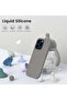 iPhone 16 Pro Slim Fit Matte Gray TPU Case – Soft, Flexible, Shock-Resistant Silicone Back Cover - 4
