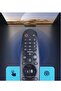 Replacement Voice Remote Control AN-MR19BA, AN-MR18B, MR20GA, AKB75855501 for LG Magic Remote - Compatible with Select LG Smart TVs (2018, 2019, 2020) - Includes Battery - 3