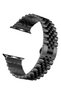 Compatible with Apple Watch Band 41mm 40mm 38mm, Stainless Steel Heavy Band with Butterfly Folding Clasp Link Bracelet for iWatch Series8/7/6/ SE Series 5/4/3/Men Women - 2
