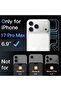 iPhone 17 Pro Max Camera Lens Protector – 9H Tempered Glass Full-Coverage Shield - 2