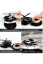 Car Accessories Interior – Helicopter Solar Energy Rotating Aromatherapy Air Freshener, Silver Aviation Alloy Diffuser - 4