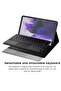 Keyboard Case for Samsung Galaxy Tab S7 FE 12.4" 2021 - Smart Wireless Waterproof Detachable Magnetic Tablet Trackpad Keyboard Cover for S7 FE SM-T730/T736 with S Pen Holder - 2